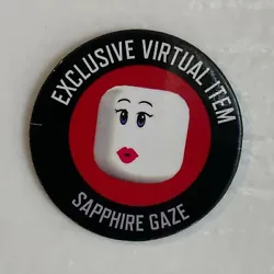 Sapphire Gaze Roblox Toy Code Vault Collection.