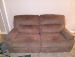 Recliner Sofa Love 2 Seater Reclining Couch Velvet Loveseat Home Theater Seat.