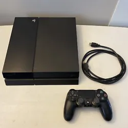 Sony PlayStation 4 PS4 500GB Black CUH-1115A, W/ OEM black controller.Comes with hdmi, no power cord. Factory...