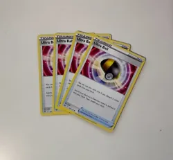 Special Trainer Card This Pokémon card set includes x4 Ultra Ball This would make a great addition to anyones...