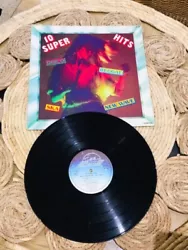 disque Vinyle vinyl 33 T Tours Vintage Rare10 super hitsDisco reggae ska New wave F.A.WALKING ON THE MOONRECTANGLEAND...