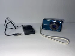 Vintage Sony Cyber-shot 12.1 megapixel cameraTested, works!No memory cardComes with battery and chargerSome scuffs on...