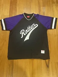 Supreme Rotten Jersey Purple Size Large HTF. Please see photos as they are part of the description!!
