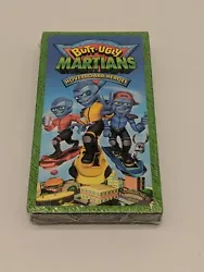 Butt-Ugly Martians Hoverboard Heroes VHS VCR Tape Movie New / Sealed Cartoon.  Sealed s