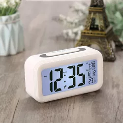 Snooze Function- This alarm clock will softly wake you up from dreams with gradually stronger alarm sound. Equipped...