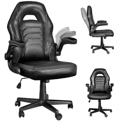 ADJUSTABLE FUNTION - The backrest of this office racing chair can be adjusted90°-120°(just 30° adjustable） ; the...