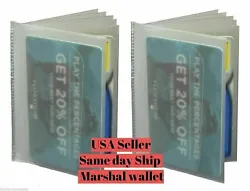 Set of two inserts, which can fit pretty much all the wallets. Its a high qualtiy product, which is very very rare to...