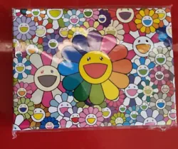 Takashi Murakami TMKK Stationary Set Holiday Cards with Foil Stickers and Envelopes.  12 Cards, 12 stickers (red,...