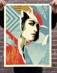 Obey Giant Shepard Fairey Poster ONLY THE FINEST POISON Print #/550 PRESALE. Will ship as soon received