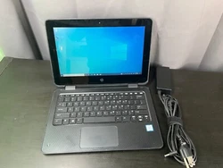 1x HP ProBook x360 11 G2 EE. Drives: 128 GB m.2 SSD. Used in good working condition. May have scratches, scuffs and...