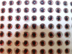 They are great quality eyes. They are Soft Molded Eyes.