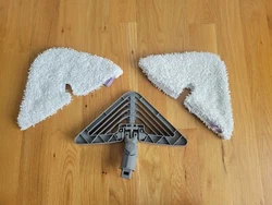 New! Shark Pro Steam Mop Triangle Mop Head With 2 Pads.  Brand new never used, includes 2 brand new pads and triangle...