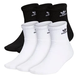 The trefoil quarter is all about clean, comfortable style. cushioning in the foot gives you the comfort and durability...