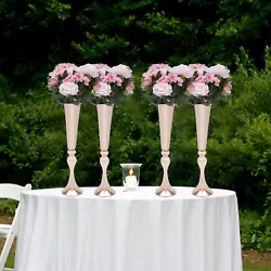 Prepare a grand wedding for your lover, and impress guests! This wedding flower vase is your best choice. Atmosphere...