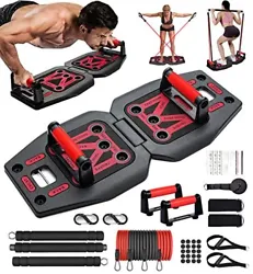 【Push Up Board】The board is made of high quality ABS material and can withstand 300LB pressure. Push-up plates are...
