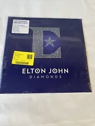 Elton John - Diamonds (2 Vinyl Record) Torn Wrap.