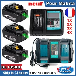 Batterie outil Li-ion Makita BL1850 BL1860 BL1840 BL1830 BL1815 BL1440 BL1430 BL1415 series. modèlePour Makita...