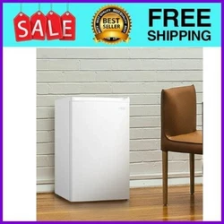 Arctic King, 3.0 Upright Freezer, White. The removable basket, 2 fixed shelves, easy-access defrost drain, easy-clean...