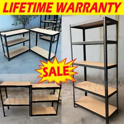 This steel shelving rack is perfect for storage and organisation. This racking unit is sturdy and durable. It features...