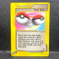 DUAL BALL #139. ITEM PICTURED IS THE EXACT ITEM UP FOR SALE.
