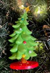 2023 Dr Seuss The Grinch Ornament Sagging, Bent, Leaning Christmas Tree New
