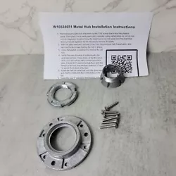 Made of ADC12 and a zinc alloy, these hubs are a massive upgrade from the traditional Whirlpool washing machine hubs...