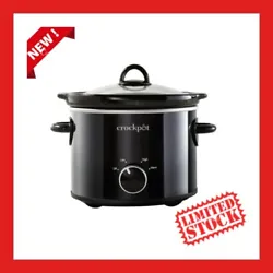 Its a healthier, more cost-efficient and convenient way to cook. This Crock-Pot Manual Slow Cooker cooks on High or Low...