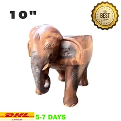 Type : Wooden Elephant Chair. Material : Mango Wood.