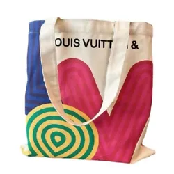 Louis Vuitton Novelty Canvas EcoTote Bag Exhibition 2022 Limited. This Louis Vuitton Eco Tote bag is a must-have for...