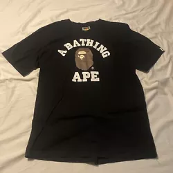 BAPE T-Shirt XXL Black (Fits Like Large Oversized).