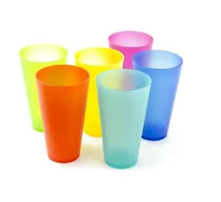 Cute collection to add to your kitchen. Plastic based to prevent shattering and breaking. Made from BPA-free plastic...
