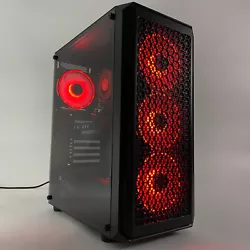 SAMA Gaming Computer Case w/ LED Case Fan (as pictured).