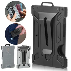 🎄🔥RFID-blocking: Aluminum alloy body can protect your credit cards and bank cards against all RFID skimming...