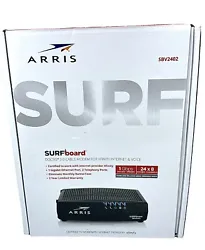 ARRIS SURFboard (24x8) DOCSIS 3.0 Internet & Voice Cable Modem Xfinity (SBV2402).