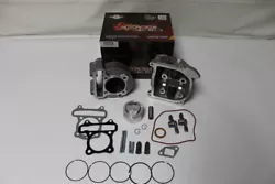 52 mm Large Valve Big Bore Kit for QMB engines includes cylinder, piston performance head and gaskets # 95 carb jet and...