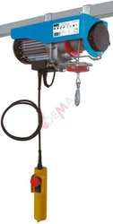 Palan électrique Treuil GSZ 200/400 L. Hauteur de levée max. avec 400 kg : 5,5 m. avec 200 kg : 11 m. Poulie de...