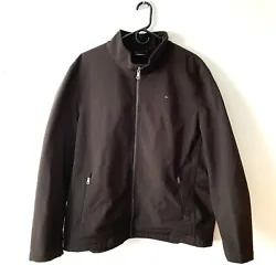 Tommy Hilfiger Mens XXL Black Lightweight Jacket. Good condition, used but no stains, tears, or notable flaws