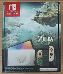 Nintendo Switch OLED Zelda Tears of the Kingdom Edition console neuve Collector Limited + Etui Zelda.
