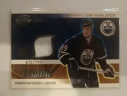 2003-04 Pacific Supreme Jerseys /700 Mike Comrie #13. Condition is Like New. Shipped with Standard Shipping.