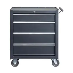 Drawer Weight Capacity (lbs): 50. Drawer Slide Type: Ball-bearing. The 4-drawer rolling tool chest, made of quality...