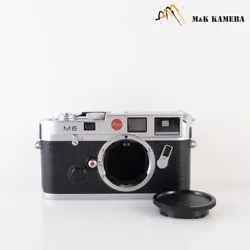 Leica M6 classic 0.72 Silver Film Rangefinder Camera #291  P#22291 S/N:1741xxx  **Item condition and details**  The...