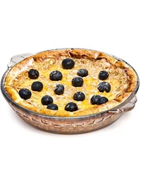 WHY CHOOSE THIS PIE PLATE:🥧 Is a standard full size pie pan too big for you?. Need the option to bake a small pie...