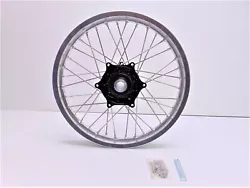 Dubya Rear Wheel 2.15 x 18 Black Talon Hub/Silver D.I.D Japan Rim.