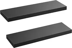 Mount the wall shelves above a desk, fireplace, entryway, vanity, or between windows to add functionality. Safe for...