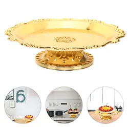The cake stand is suitable for storing cupcakes, cakes, muffins or other dessert at your party tables. -This dessert...