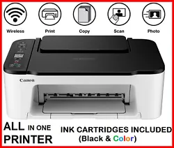 Simply print, copy, and scan with the Wireless All-in-One InkJet Printer. Wi-Fi® setup with WIRELESS CONNECT easily...