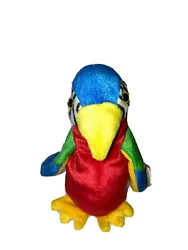 Ty 4197 Beanie Baby Jabber The Parrot Tropical Bird.