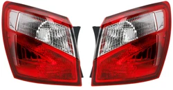 NISSAN QASHQAI I 2010-2014. 2X LAMPE FEU ARRIERE. COTE : ARRIERE GAUCHE + DROITE. Convient pour .