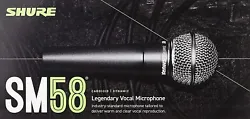 Avec sa réponse en fréquence optimisée pour les voix et un son chaud et clair, le SM58S est la légende des micros...