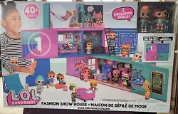LOL Surprise Fashion Show House with 2 Exclusive Dolls and 40+ Surprises New.